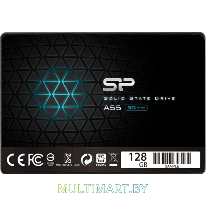 SSD диск Silicon-Power Ace A55 128GB SP128GBSS3A55S25
